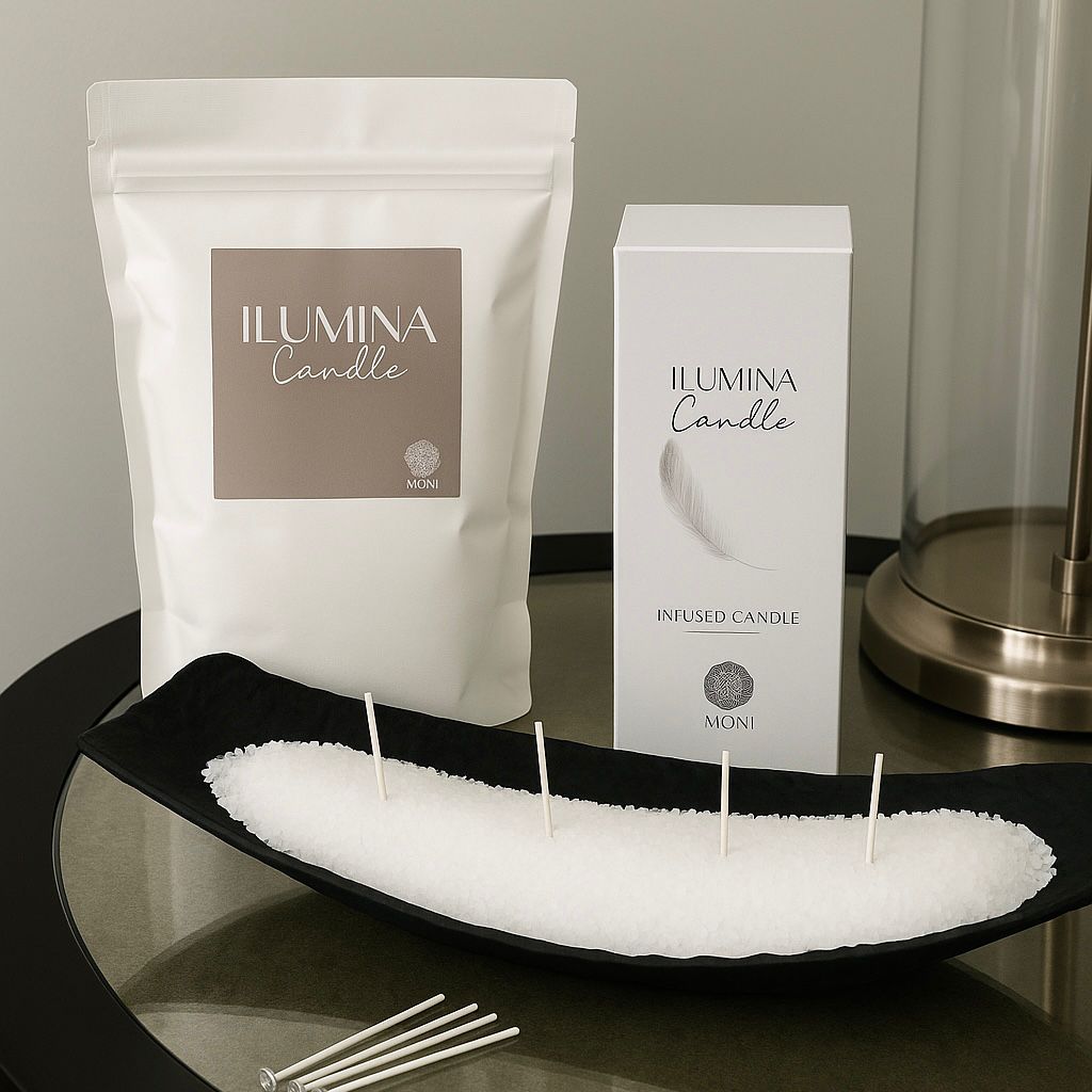 ¿Qué son las Pearled Candles Ilumina? El nuevo must-have sustentable para tu hogar