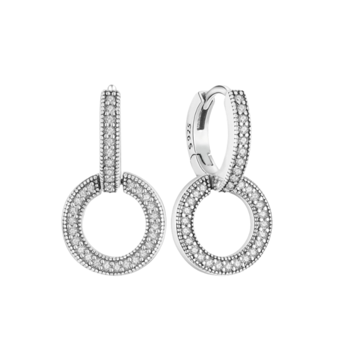 ARGOLLAS DE PLATA ESLABÓN DOBLE