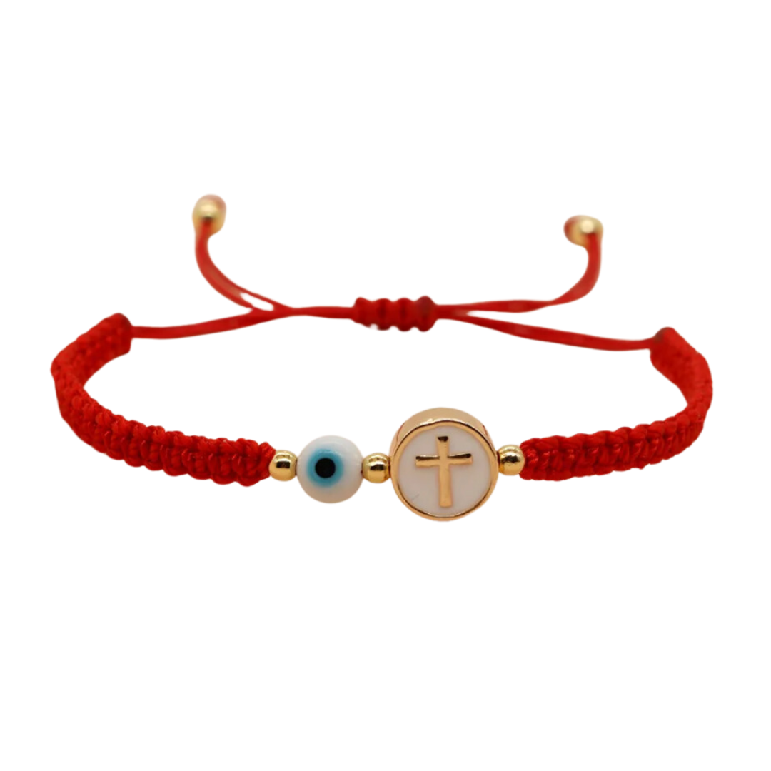 PULSERA BIJOUX EYE - CROSS