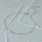 PULSERA CRUZ CIRCÓN PLATA