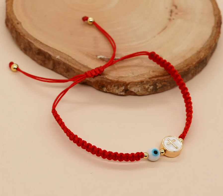 PULSERA BIJOUX EYE - CROSS