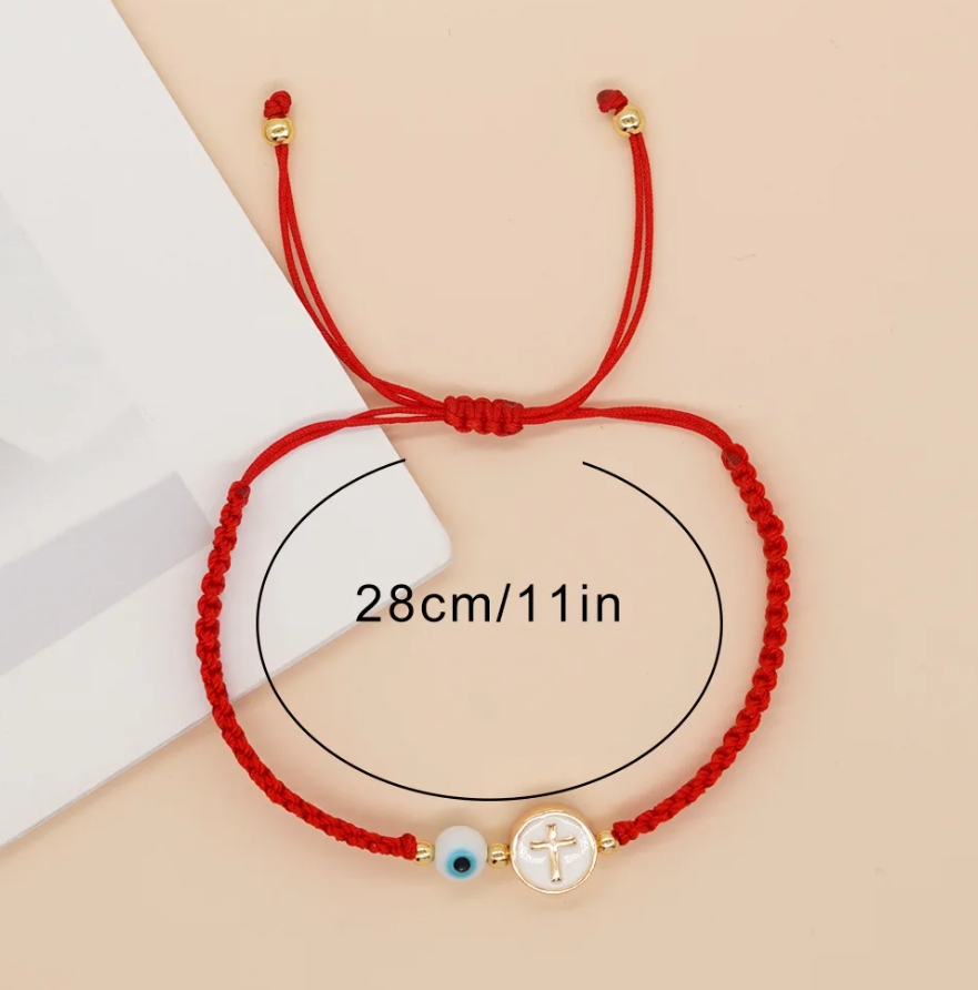 PULSERA BIJOUX EYE - CROSS